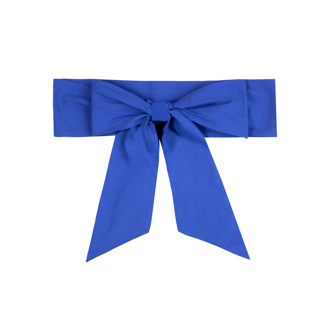 Tie belt blue 