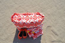 XXL-Strandtasche mit 2 Clutch Innentaschen zum Herausnehmen - Aperol Spritz