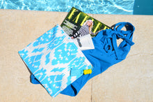 XXL beach bag with 2 removable clutch inner pockets - Hello Capetown 