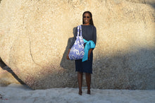 XXL-Strandtasche mit 2 Clutch Innentaschen zum Herausnehmen - Sunset Boulevard