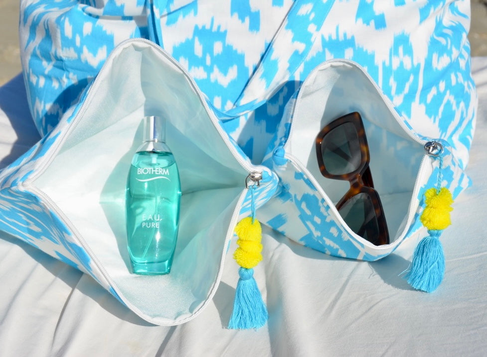 Beachtasche Strohtasche Mit Bommeln Strandtasche XXL Tasche