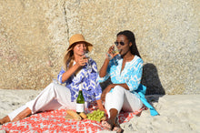2 in 1 beach towel and pareo in one - Aperol Spritz 