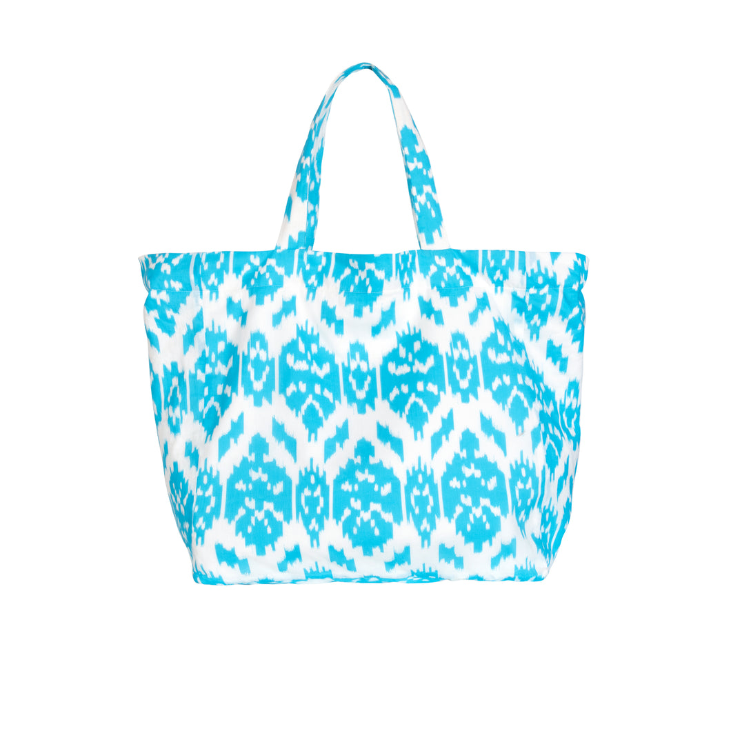 XXL beach bag with 2 removable clutch inner pockets - Hello Capetown 