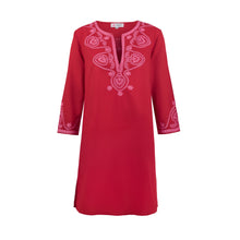 Royal Elegance Tunic (Red)
