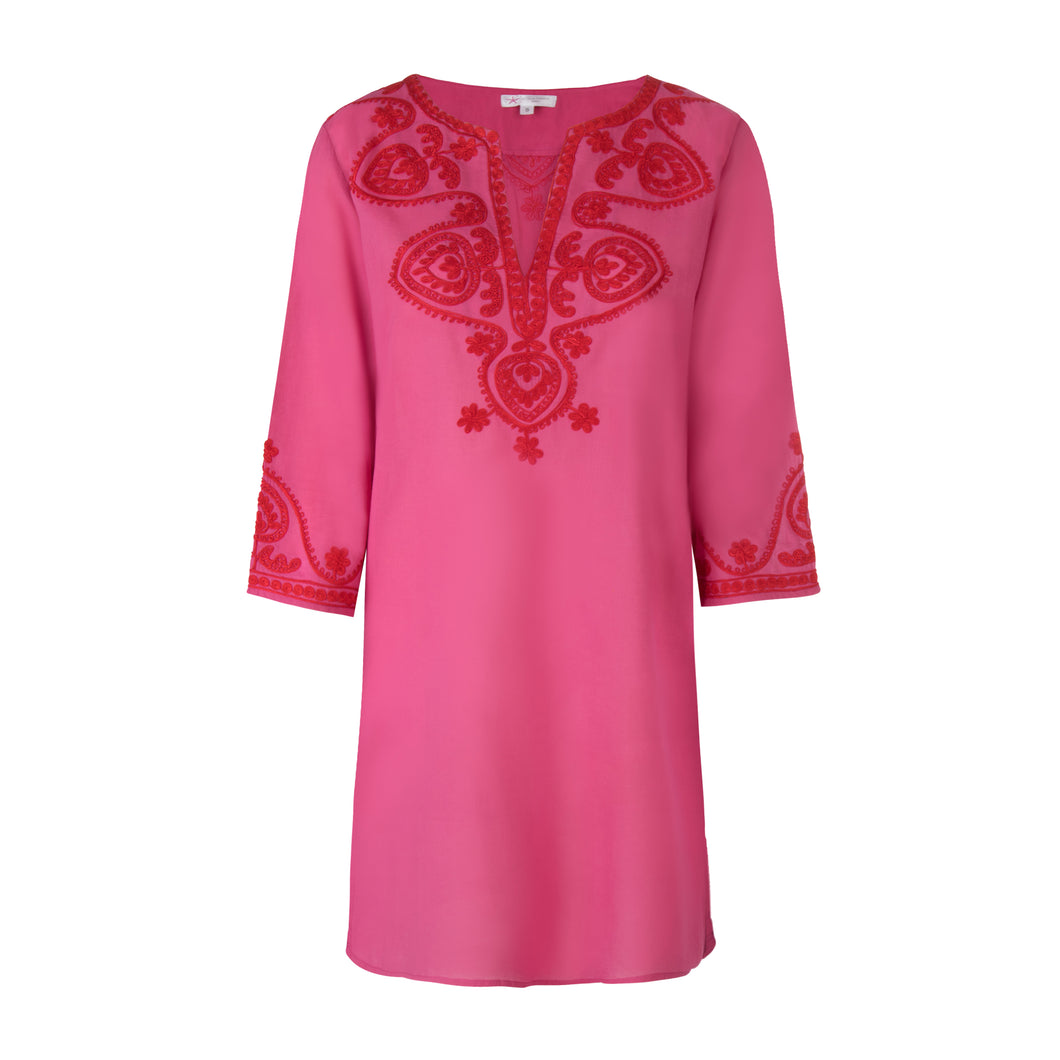 Royal Elegance Tunic (Pink)