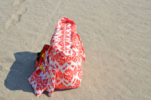 XXL-Strandtasche mit 2 Clutch Innentaschen zum Herausnehmen - Aperol Spritz
